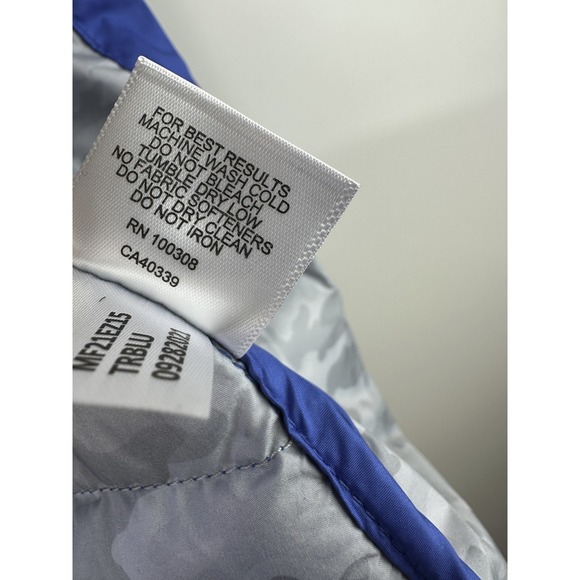 Peter Millar Hyperlight Quilted Puffer Vest Mens Large Blue Full Zip Crown Sport - Picture 10 of 13